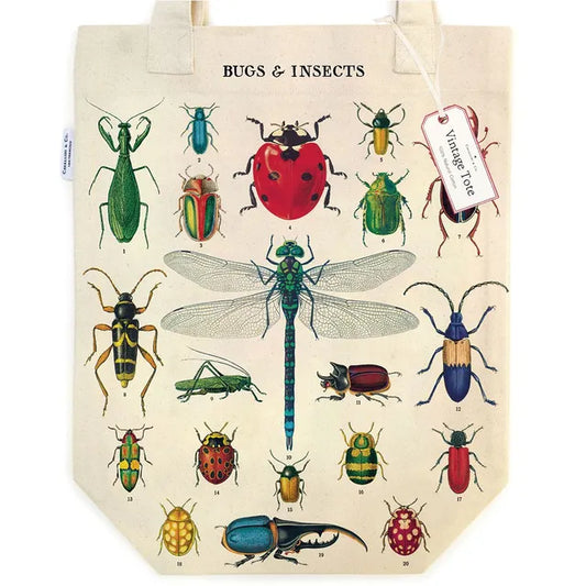 Tote Bag “Bugs & Insects”