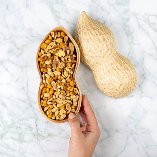 Bowl con forma de cacahuete