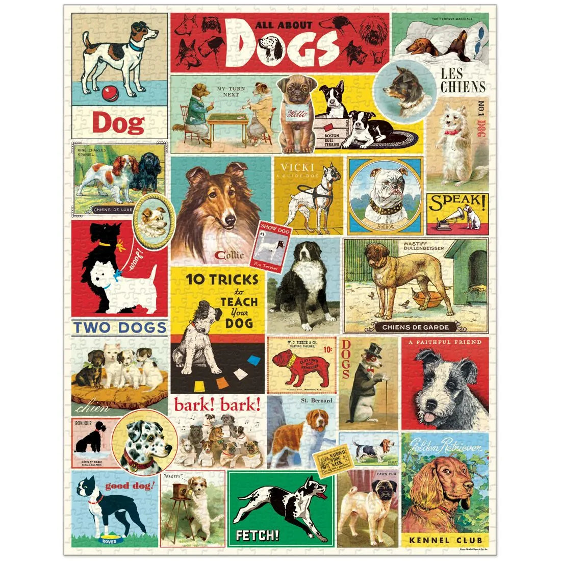 Puzzle "Dogs" 1000 Piezas